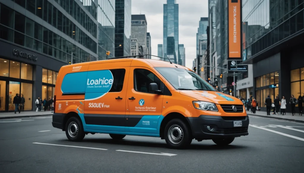 flocage camionette