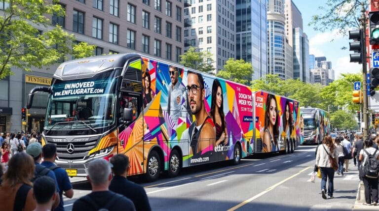 covering et publicité mobile